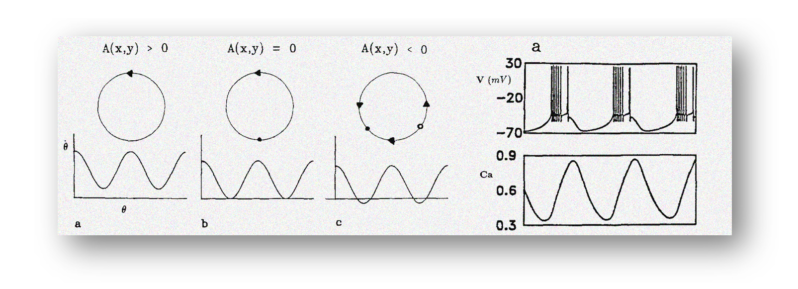 Analysis of an Autonomous Phase Model for Neuronal Parabolic Bursting